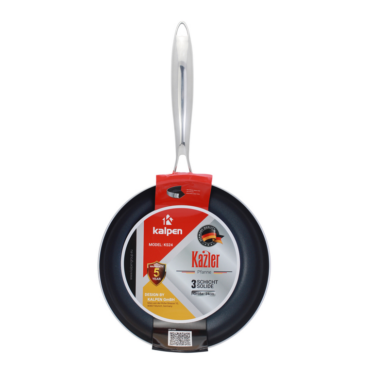 Chảo Inox 3 Lớp Liền Khối Chống Dính Kalpen Kazler KS28